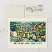 Filipijnen, Ifugao people Cordillera Central Briefkaart (Voorkant / Achterkant)