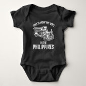 Filipijnen Jeepney - Filippijns Fun Romper (Voorkant)