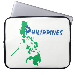 Filipijnen Kaart Laptophoes Laptop Sleeve