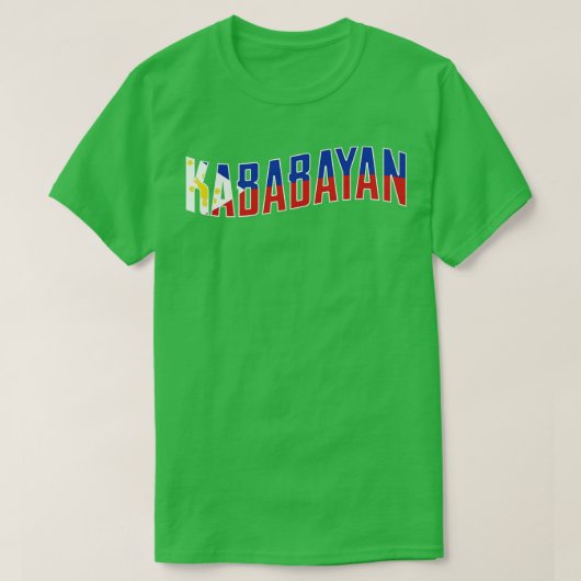 Filipijnen Kababayan T-shirt (Design voorkant)