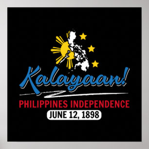 Filipijnen Kalayaan Independence Day Poster