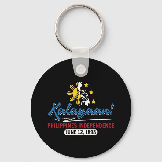 Filipijnen Kalayaan Independence Day Sleutelhanger (Voorkant)