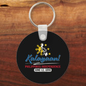 Filipijnen Kalayaan Independence Day Sleutelhanger (Voorkant)
