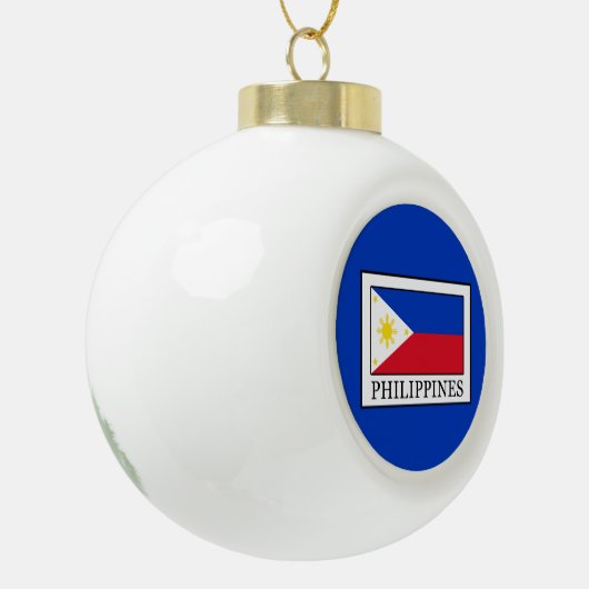Filipijnen Keramische Bal Ornament (Links)