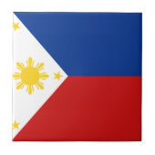 Filipijnen - keramische keramische tegels tegeltje (Voorkant)