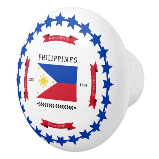 Filipijnen Keramische Knop (Rechts)