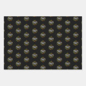 Filipijnen: Kerstmis Maligayang Pasko Snowflakes Inpakpapier Vel (Voorkant 2)