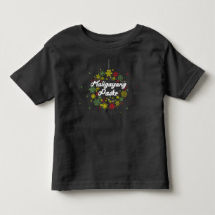 Filipijnen Kerstmis Prettig Kerstfeest Peuter T-sh Kinder Shirts