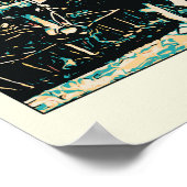 Filipijnen, kinderen die met waterbuffels spelen poster (Hoek)