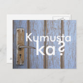  Filipijnen Kumusta Ka? Briefkaart (Voorkant / Achterkant)