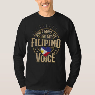 Filipijnen - lagenhuizen voor Filippijnse Mannen e T-shirt
