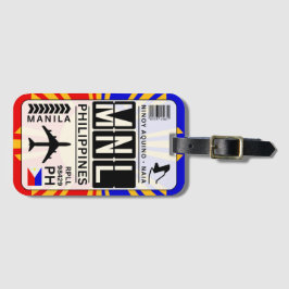 Filipijnen Manila Bagage Label