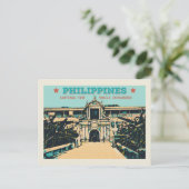 Filipijnen: Manila Intramuros Santiago fort Briefkaart (Staand voorkant)