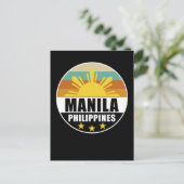Filipijnen Manila Proud Filipino Love Pinoy Briefkaart (Staand voorkant)