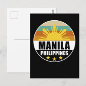 Filipijnen Manila Proud Filipino Love Pinoy Briefkaart (Voorkant / Achterkant)
