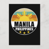 Filipijnen Manila Proud Filipino Love Pinoy Briefkaart (Voorkant)