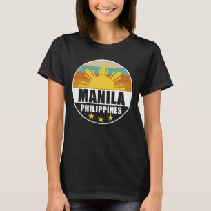 Filipijnen Manila Proud Filipino Love Pinoy T-shirt