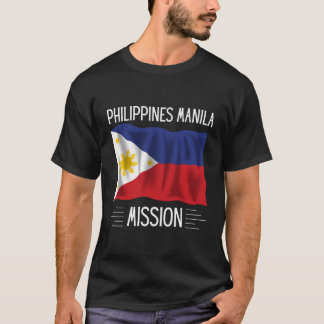 Filipijnen Manilla LDS Missie Trotse Mormon Missio T-shirt