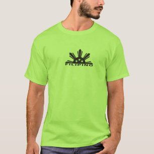Filipijnen met kaart van de Filipijnen T-shirt