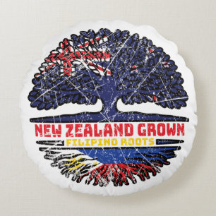 Filipijnen - Nieuw-Zeeland Rond Kussen