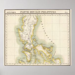 Filipijnen Oceania nr. 4 Poster