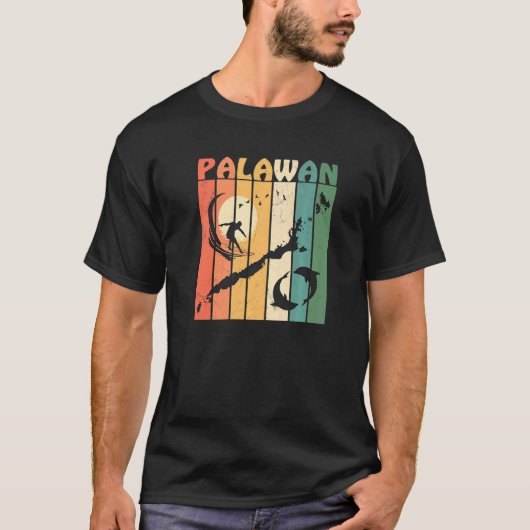 Filipijnen - Palawan Surfingpremie T-shirt (Voorkant)