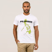 Filipijnen Pilipinas T-shirt (Voorkant volledig)