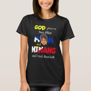 Filipijnen Pinay Filipina Mam Lola Ninang Godmoth T-shirt