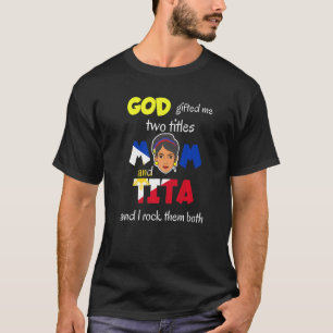 Filipijnen Pinay Filipina Mam Lola Tita Auntie Wo T-shirt