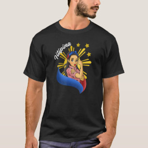 Filipijnen Pinay Filipina Pride Strong Proud Woma T-shirt