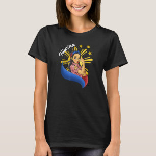 Filipijnen Pinay Filipina Pride Strong Proud Woma T-shirt