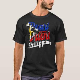 Filipijnen Pinay Filipino Country Palms Sun Mabuh T-shirt