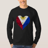 Filipijnen Pinoy Love Pride Filipino Philippine F T-shirt (Voorkant)