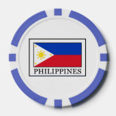 Filipijnen Poker Chips (Voorkant)
