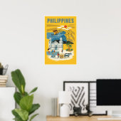 Filipijnen poster (Thuiskantoor)