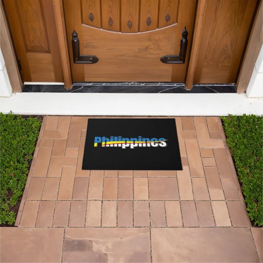 Filipijnen - Pride - Typografie Art Deurmat (Buiten)