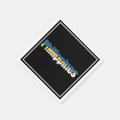 Filipijnen - Pride - Typografie Art Servet (Hoek)