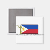 Filipijnen Quezon North City missie zazzle Magneet (Voorkant / Achterkant)