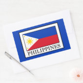 Filipijnen Rechthoekige Sticker (Envelop)