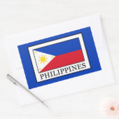 Filipijnen Rechthoekige Sticker (Envelop)