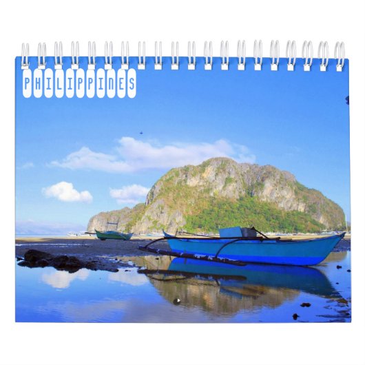 Filipijnen reisbestemming kalender (Hoes)