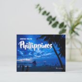 Filipijnen Reizen Briefkaart (Staand voorkant)
