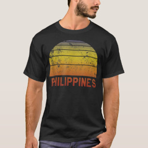 Filipijnen Retro T 70s Throwback Surf Te T-shirt