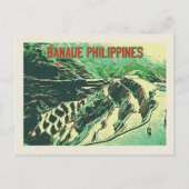 Filipijnen, rijstterrassen op het eiland Banaue Lu Briefkaart (Voorkant)