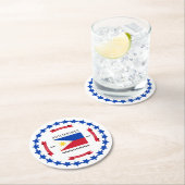 Filipijnen Ronde Kartonnen Onderzetter (Insitu)