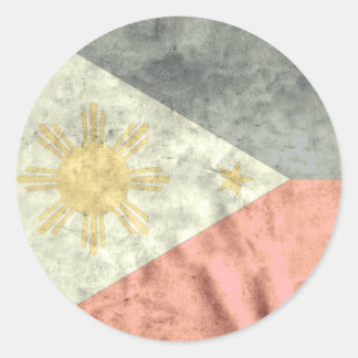 Filipijnen Ronde Sticker