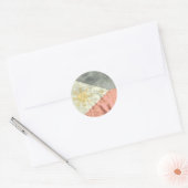 Filipijnen Ronde Sticker (Envelop)
