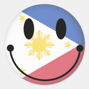 Filipijnen Ronde Sticker