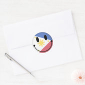Filipijnen Ronde Sticker (Envelop)