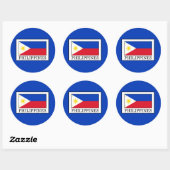 Filipijnen Ronde Sticker (Vel)